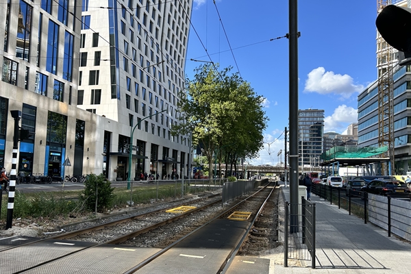  Aanleg tijdelijke tramhalte Parnassusweg start 19 juli
